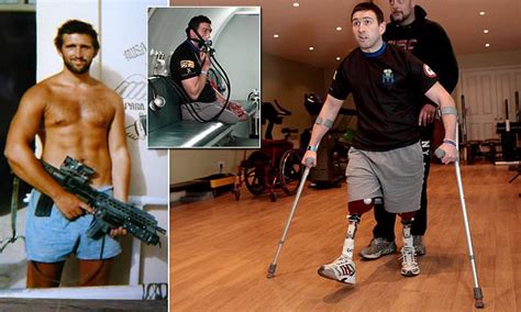 Ben Parkinson Britains Most Injured Soldier Who Lost His Legs Walks
