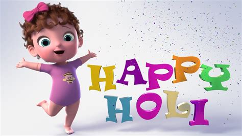 Happy Holi Funny Cartoon For Kids Nunu Tv Youtube
