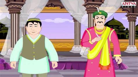English Rhymes Akbar And Birbal Story The Wise Answer Youtube