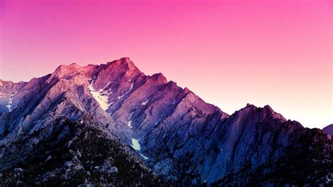 Pink Mountains 4k Wallpapers Top Free Pink Mountains 4k Backgrounds