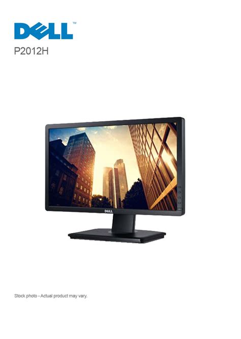 Dell Professional P2012h 20″ Monitor With Led Compupoint
