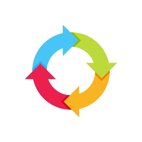 Vector Life Cycle Diagram 16446495 Vector Art At Vecteezy
