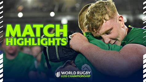 Irish Head To Final Ireland V South Africa Highlights World Rugby