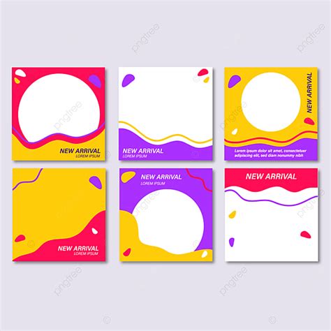 Colorfull Abstract Feed Design Instagram Instagram Bundle Instagram