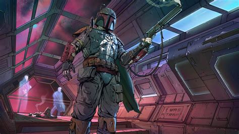 Star Wars Bounty Hunter Boba Fett Science Fiction Artwork Hd Wallpaper