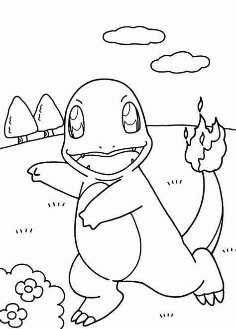 Pokemon Charmander Da Colorare Scarica Stampa O Colora Subito Online