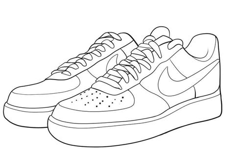 Nike Coloring Pages Printable Coloring Pages