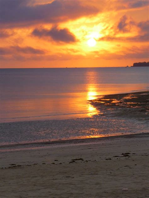 Indian Ocean Sunset Dar Es Salaam Sunset Alan Flickr