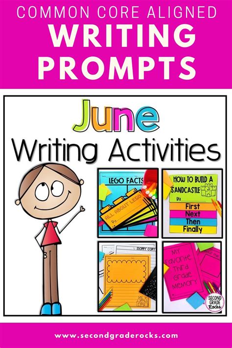 June Writing Prompts These Writing Activities Can Be Used For 1st 2nd