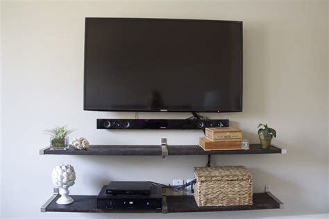 Shelf For Under Wall Mounted Tv Tv Wall Shelves Wall Mounted Tv