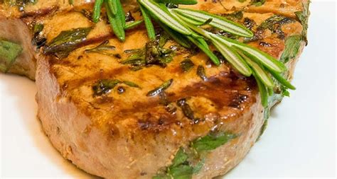 Marinated Tuna Steak Gerfoodie