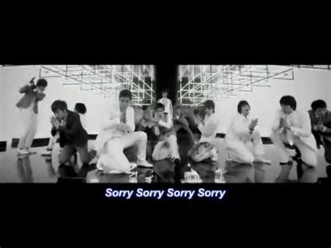 We missed watching #superjunior this song is a bop & we are here for this 'sorry sorry' choreography subscribe for more. Super Junior - Sorry Sorry MV Lyrics + Eng. Sub - YouTube