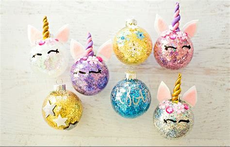 Homemade Unicorn Ornaments 🦄 Postdiy
