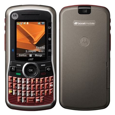 Boost Mobile Motorola Clutch I465 First Messaging Phone