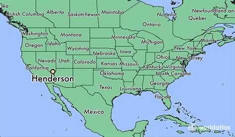 Nebraska, nevada, new mexico, ohio, oklahoma, south carolina, south dakota, tennessee, texas, utah. Where is Henderson, NV? / Henderson, Nevada Map ...