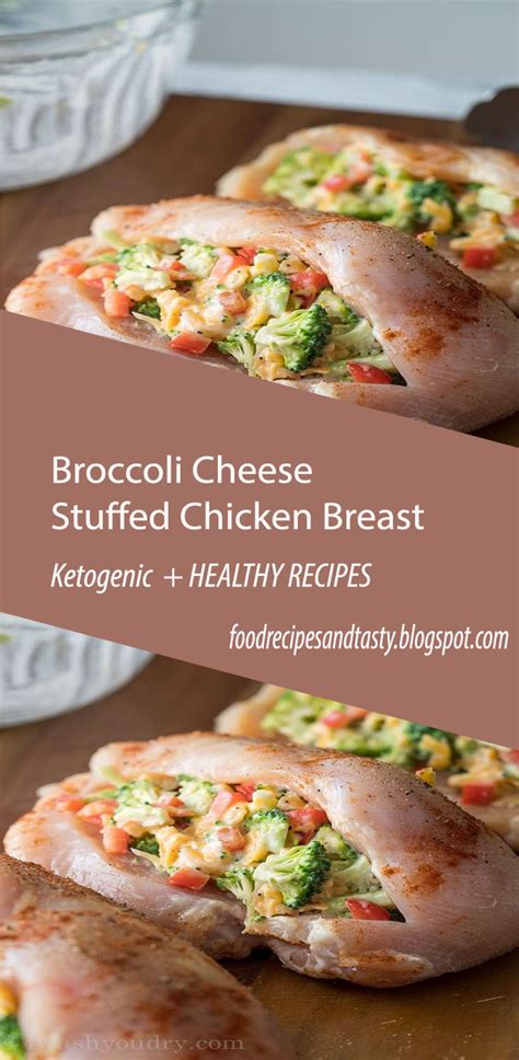 Use a couple toothpicks to close each pocket. Broccoli Cheese Stuffed Chicken Breast - Food Recipes and ...
