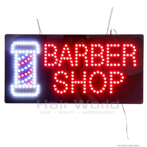 Led Barber Shop Light Sign Board