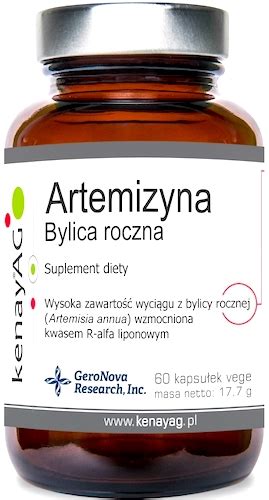 Kenay Artemizyna Bylica Roczna ekstrakt + R-ALA 60kaps ...