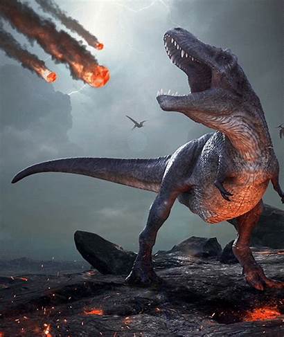 Dinosaurios Trex Meteorito Tyrannosaurus Gushers Happened Dinosaur