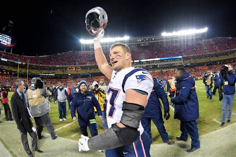 Rob Gronkowski Admits Patriots Chiefs Was Biggest Team Win Of His