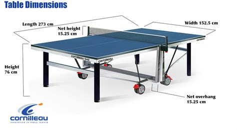 Service lines are two lines between the singles side lines, 6.40m. dimension table de ping pong ouverte - Agencement de ...