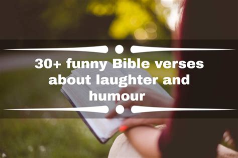 30 Funny Bible Verses About Laughter And Humour That Will Make You