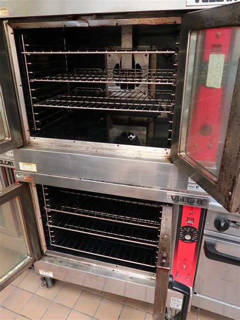 Used Vulcan Vc Gd Gas Stainless Double Stack Full Size Convection Oven