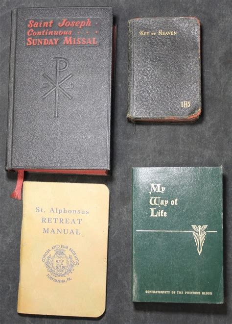 Together with the psalter or psalms of david. 4 Vintage Catholic Prayer Books/mine is KEY of HEAVEN ...