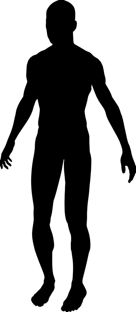 Male Silhouette Clip Art At Getdrawings Free Download