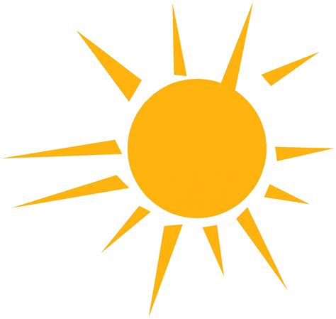 Картинки Png на прозрачном фоне солнце