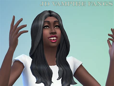 Sims 4 Ccs The Best Vampire Fangs By Josephthesim2k5
