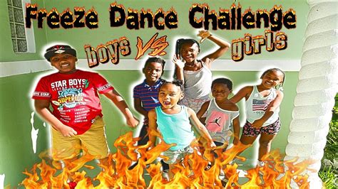 Freeze Dance Challenge Boys Vs Girls Youtube