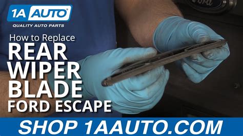 How To Replace Rear Wiper Blade 08 12 Ford Escape Youtube