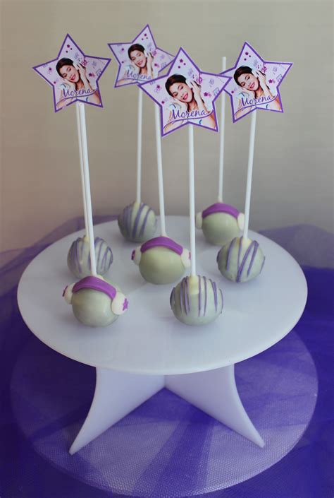 Violetta Disney Cake Pops By Violeta Glace Tortas De Violetta