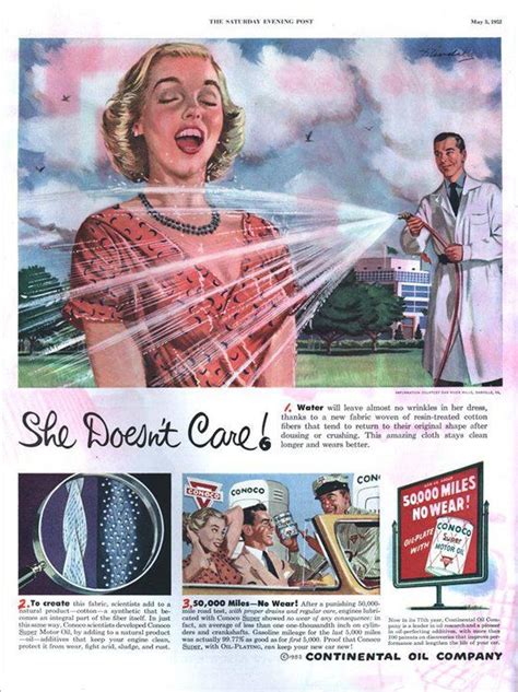 She Doesnt Care Vintage Ads Vintage Advertisements Old Advertisements