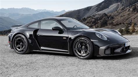 Porsche 911 Turbo S Given Aggressive Kit Upgraded To 900 Hp By Brabus