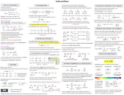 Acids And Bases Study Guide Organic Chemistry Study Chemistry Study