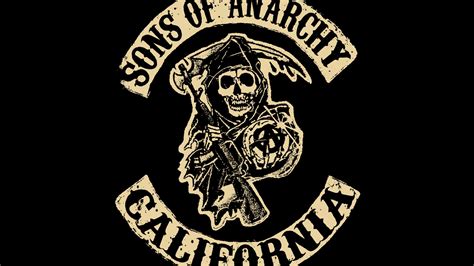 2560x1440 Sons Of Anarchy Tv Series Logo 1440p Resolution Wallpaper Hd Tv Series 4k