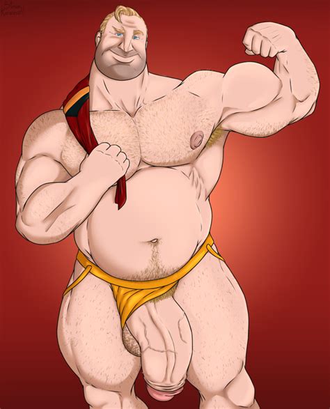 Rule 34 Huge Cock Male Only Mr Incredible Robert Parr Smooth Skin The Incredibles Thick Penis