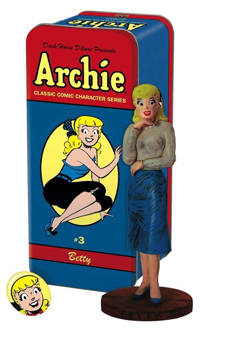 Classic Archie Character Statue 3 Betty Archie Classic Comic