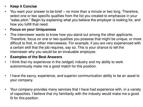 How To Answer Why Should We Hire You Interview Question