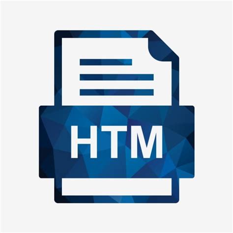 Document File Folder Vector Design Images Htm File Document Icon