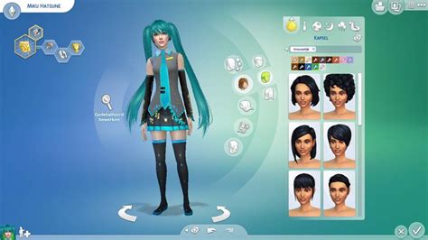 I Made Miku Hatsune In The Sims 4 Vocaloid Amino