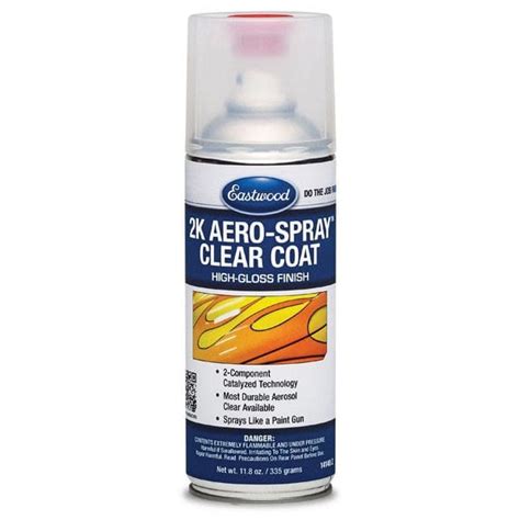 2k Aero Spray Clear Coat High Gloss Finish Bodyshop Paint Supplies