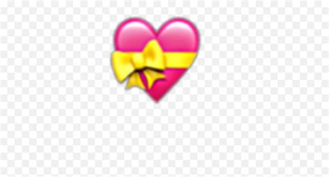 Heart Bow Heartwithbow Emoji Iphone Girlyheart Bow Emojis Free