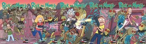 Rick And Morty 1 2 3 4 5 Nm 50th Issue Connecting Variant Set Oni Press