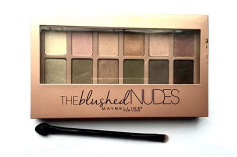 Maybelline The Blushed Nudes Palette Review Swatches Makeup