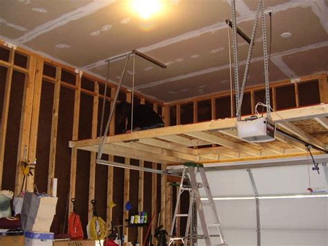 All you really need to do it make a rectangular structure, making sure it is sturdy. Garage Storage Ideas | Garage Storage Loft Builders - Home ...