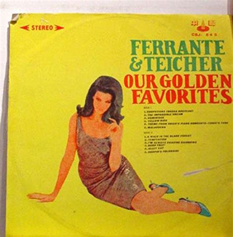 Ferrante And Teicher Our Golden Favorites Vinyl Record Cds And Vinyl