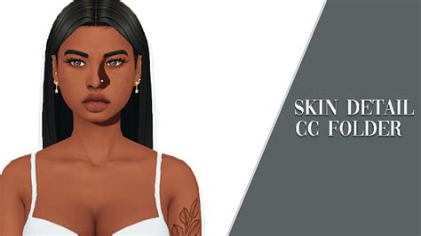 Sims 4 Cas A Sim Skin Overlay Cc Folder Links Best Black Pin On The